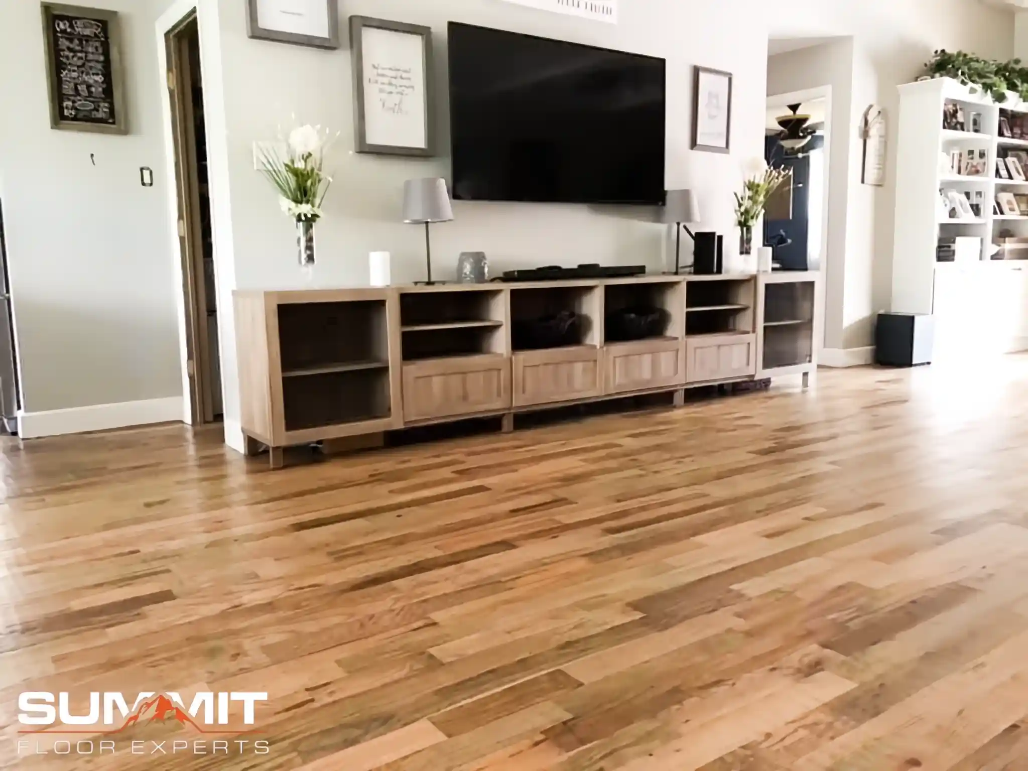 Floor replacement living room Texas